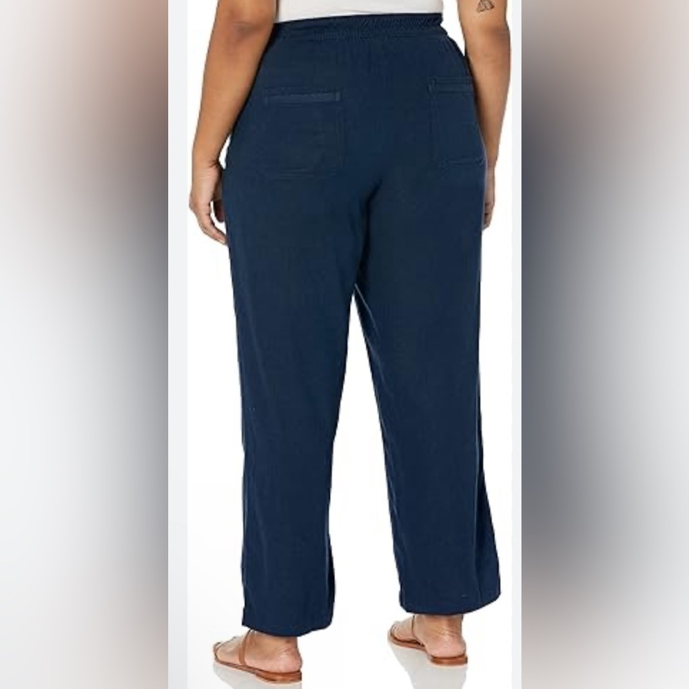 Evans Linen Blend Trousers Size 22W